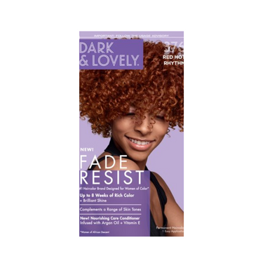 Dark & Lovely Fade Resist Permanent Hair Color Red Hot Rhythm 376 - ANNS BEAUTY SUPPLY